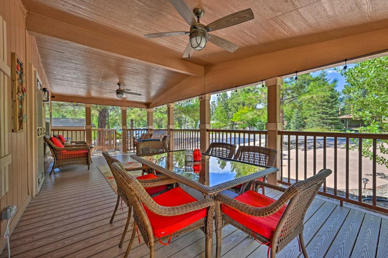 Munds Park Cabin Retreat With Deck And Fire Pit! 外观 照片